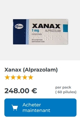 Xanax : L'Anxiolytique d'Alprazolam